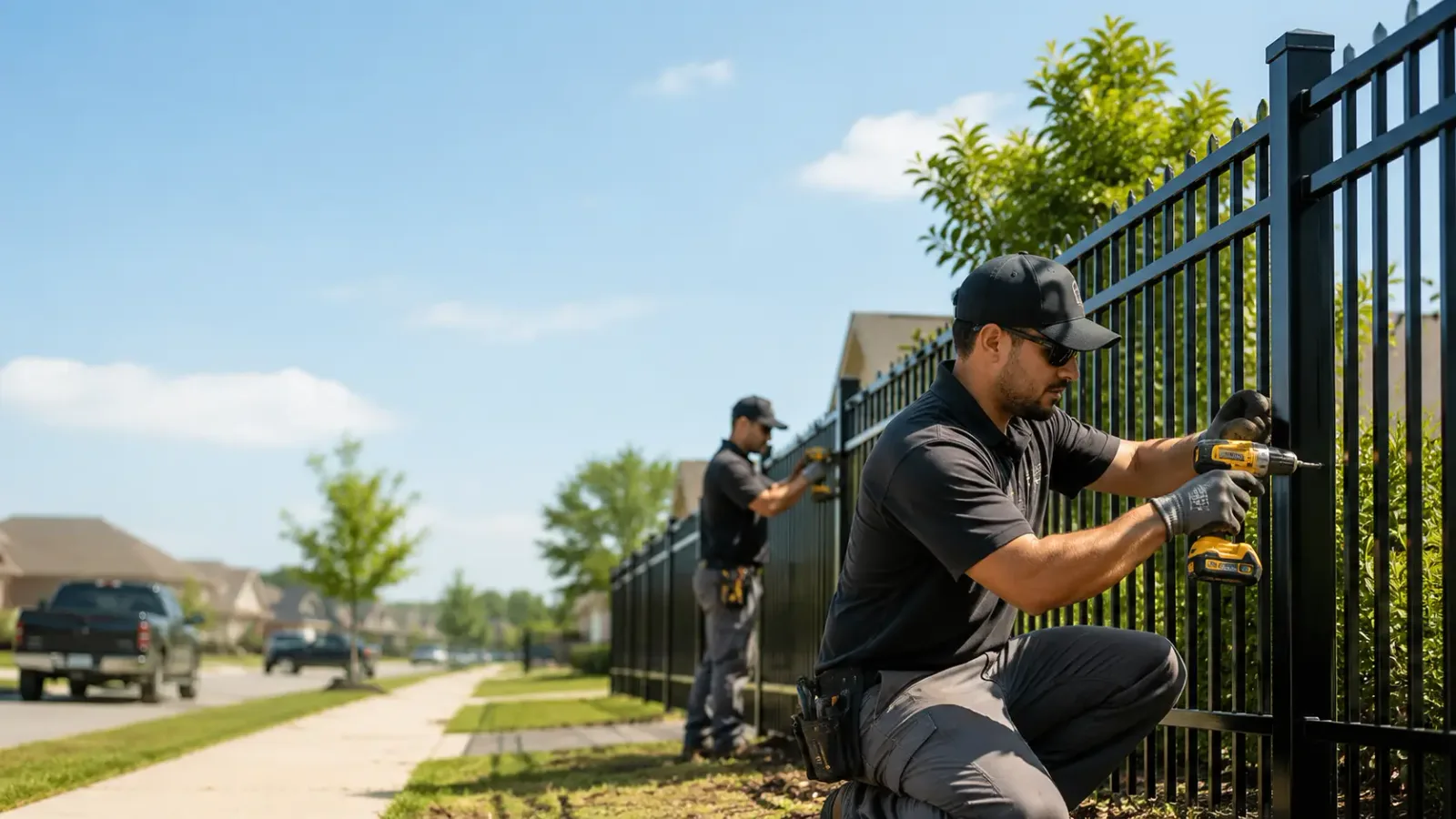 Metal Fence Installation in Earling, IA